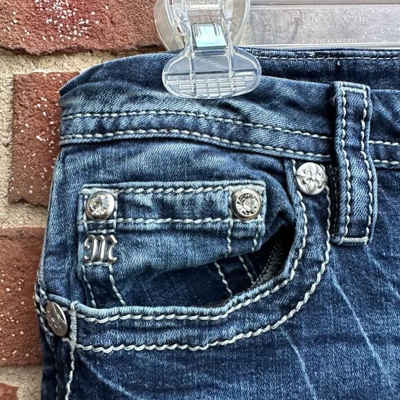 Miss Me Curvy Boot Jeans Women E3705VB2R k1129 size 30 NEW - Picture 8 of 13